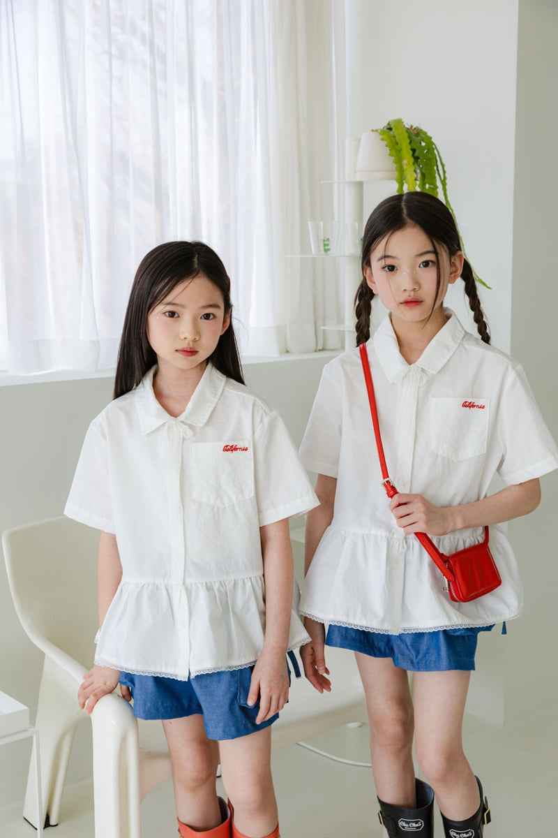 Sm2 - Korean Children Fashion - #kidzfashiontrend - Lace Blouse - 5