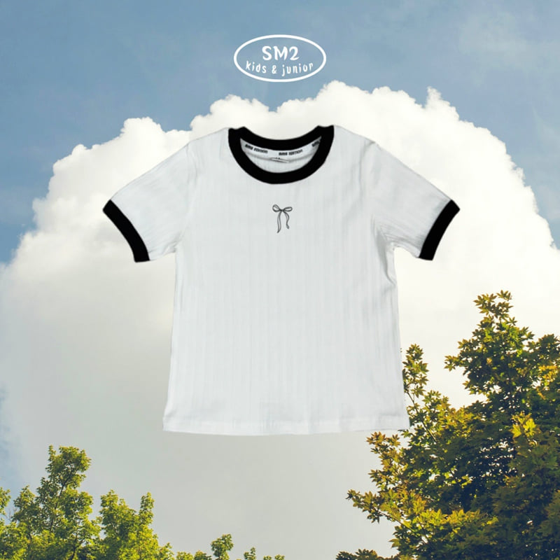Sm2 - Korean Children Fashion - #kidzfashiontrend - Ribbon Rib Tee - 11