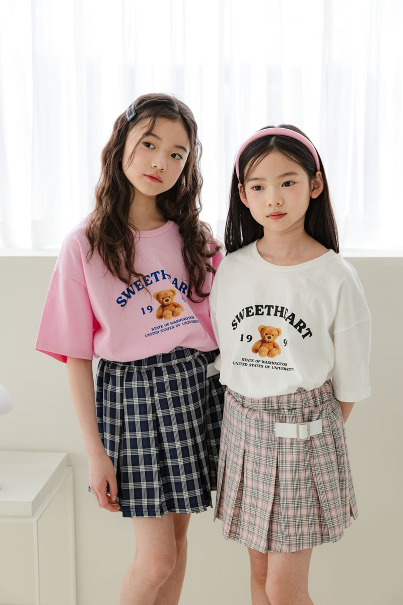 Sm2 - Korean Children Fashion - #kidzfashiontrend - Teddy Bear Tee - 10