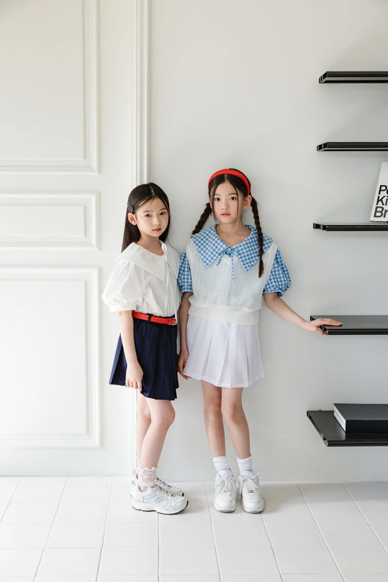 Sm2 - Korean Children Fashion - #kidzfashiontrend - Knit Vest - 9