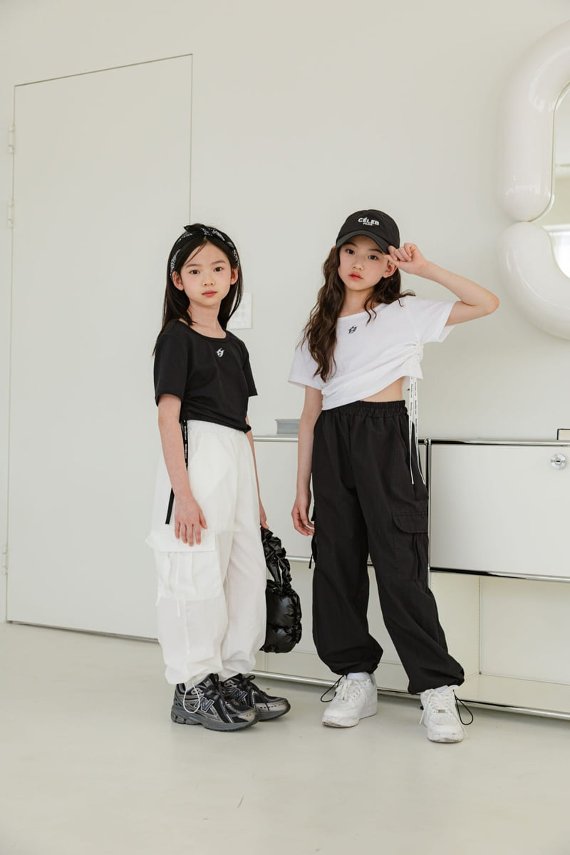 Sm2 - Korean Children Fashion - #littlefashionista - Nylon Jogger Pants - 2