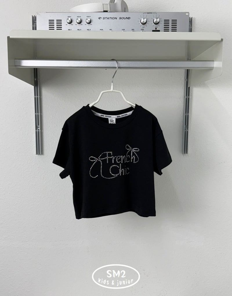 Sm2 - Korean Children Fashion - #littlefashionista - Ribbon Crystal Tee - 11