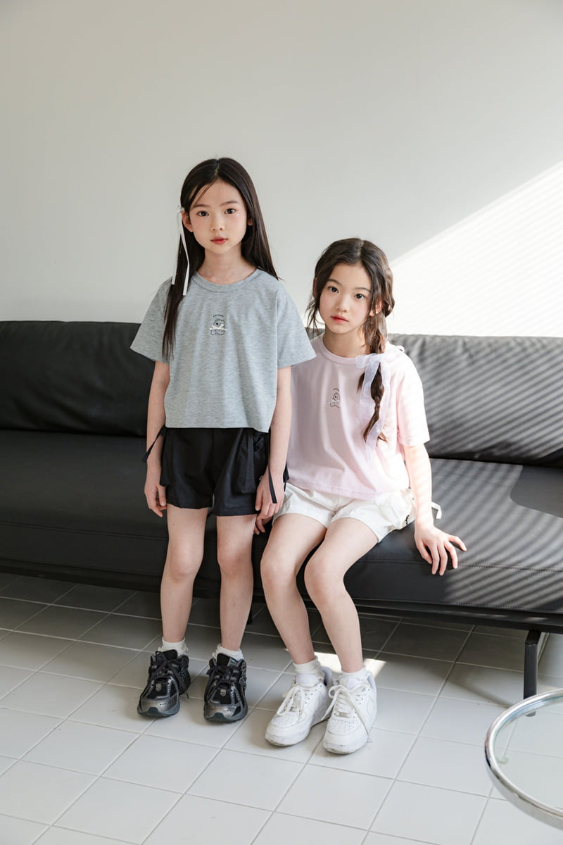 Sm2 - Korean Children Fashion - #littlefashionista - Mini Bear Tee - 7