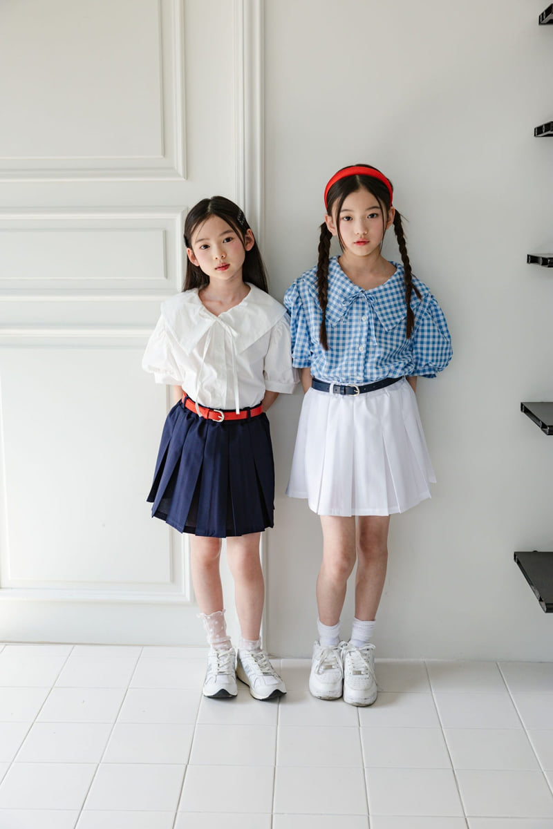 Sm2 - Korean Children Fashion - #magicofchildhood - Big Collar Blouse - 9