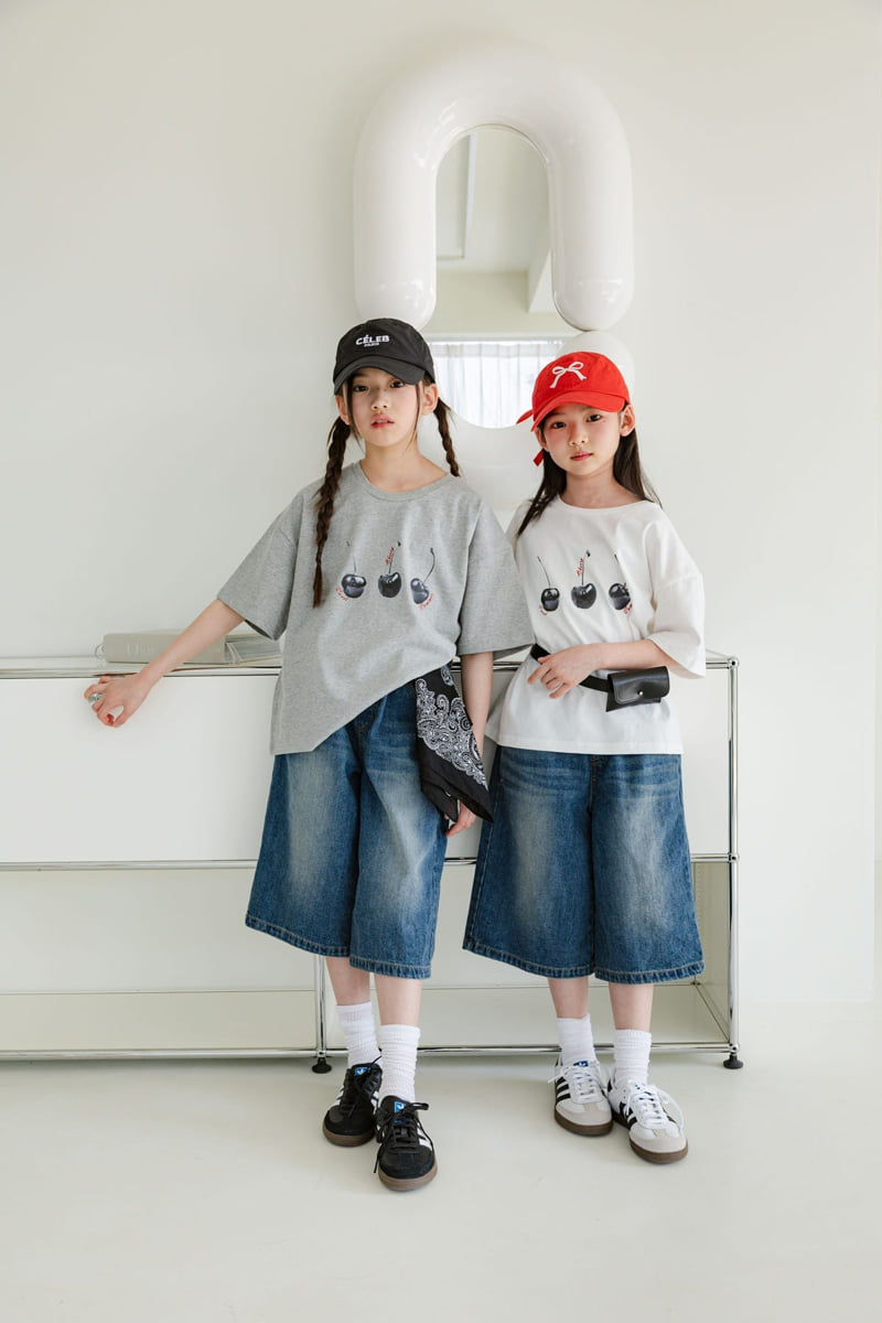 Sm2 - Korean Children Fashion - #magicofchildhood - Cherry Tee - 5