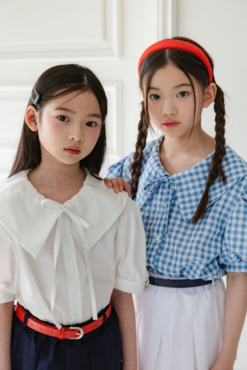 Sm2 - Korean Children Fashion - #minifashionista - Big Collar Blouse - 10