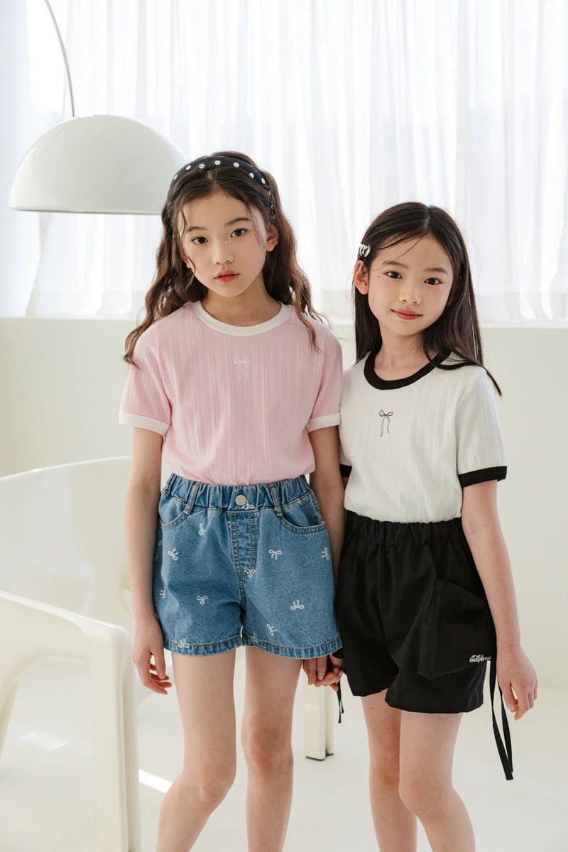 Sm2 - Korean Children Fashion - #minifashionista - Shirring Half Pants - 5