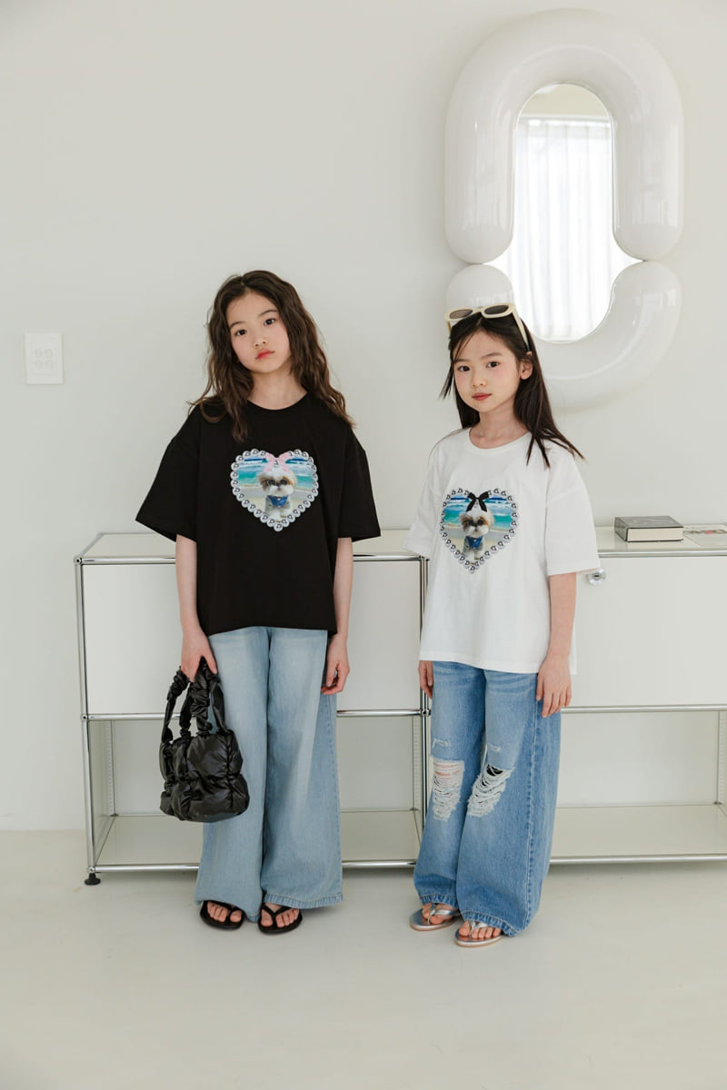 Sm2 - Korean Children Fashion - #minifashionista - Sunglass Tee - 3