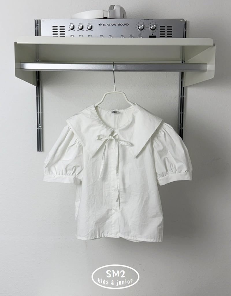 Sm2 - Korean Children Fashion - #prettylittlegirls - Big Collar Blouse - 11