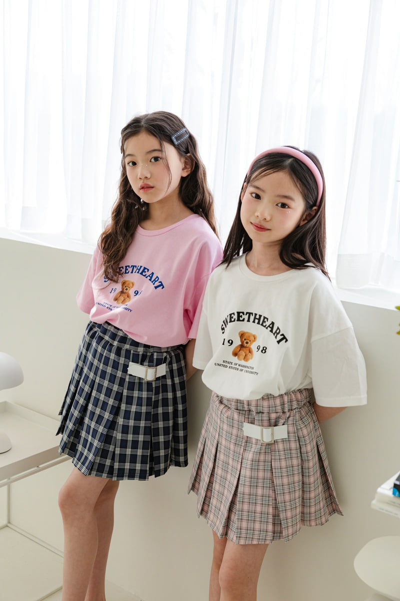 Sm2 - Korean Children Fashion - #prettylittlegirls - Checked Skirt - 7