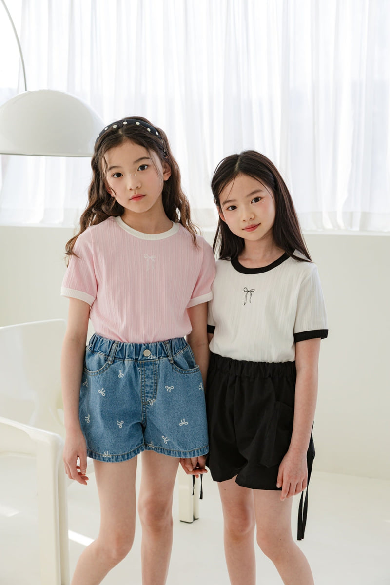 Sm2 - Korean Children Fashion - #prettylittlegirls - Shirring Half Pants - 6