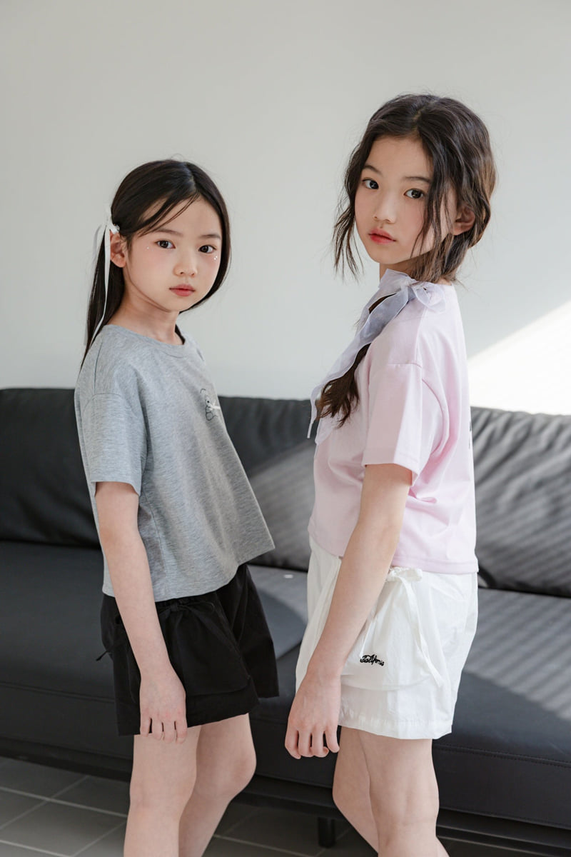 Sm2 - Korean Children Fashion - #prettylittlegirls - Mini Bear Tee - 10