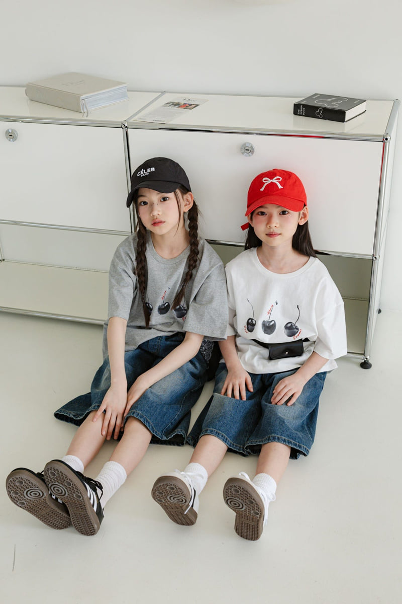Sm2 - Korean Children Fashion - #prettylittlegirls - Cherry Tee - 7