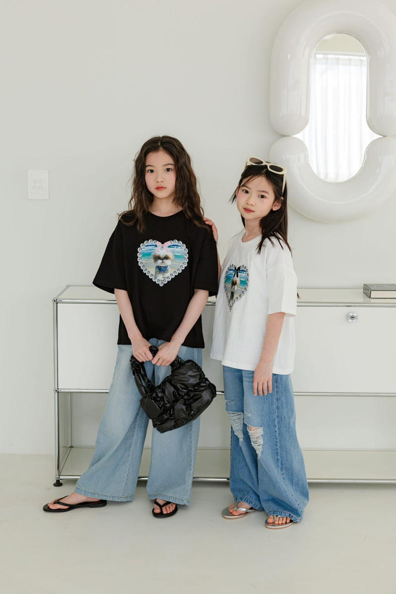 Sm2 - Korean Children Fashion - #minifashionista - Sunglass Tee - 4