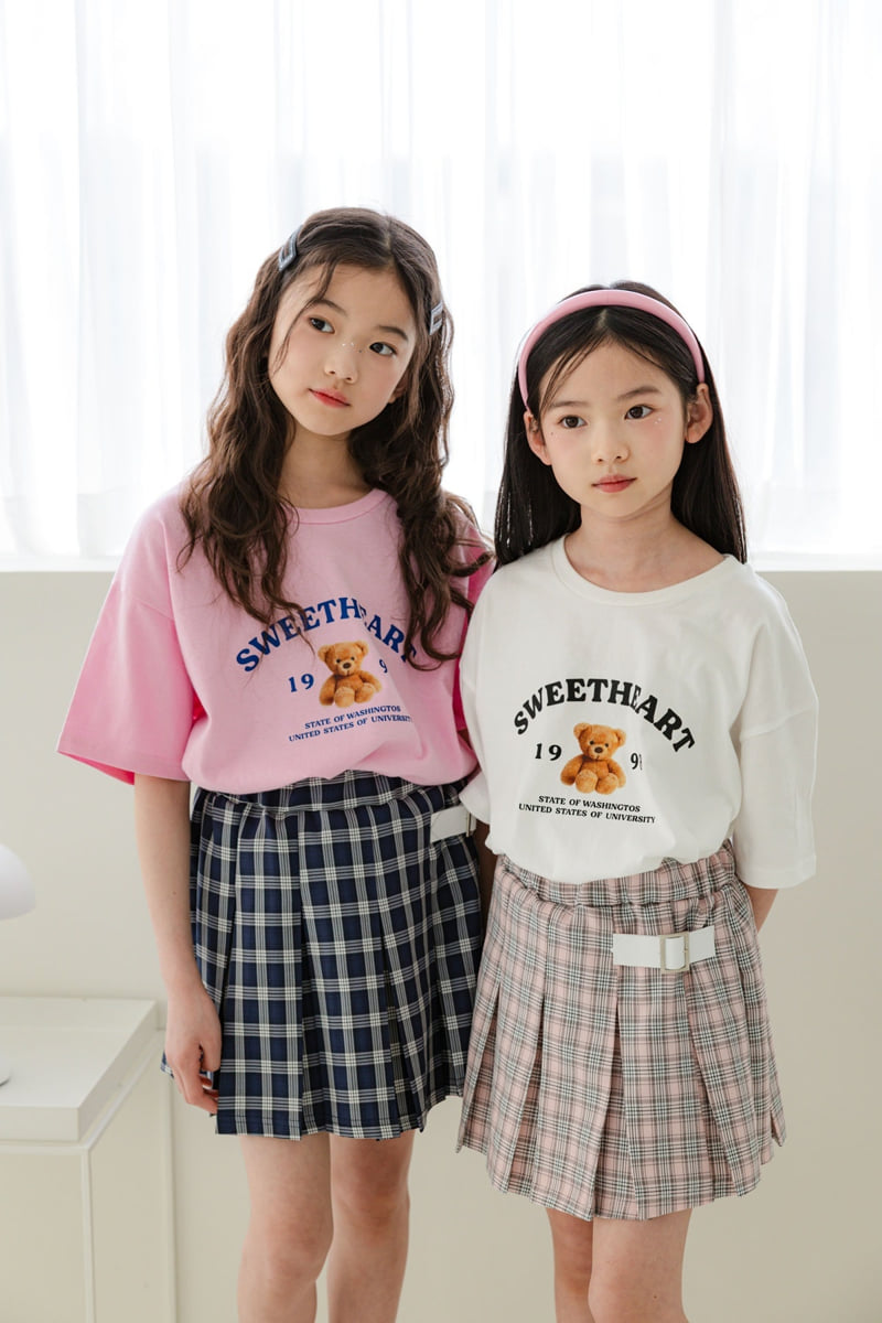 Sm2 - Korean Children Fashion - #prettylittlegirls - Teddy Bear Tee