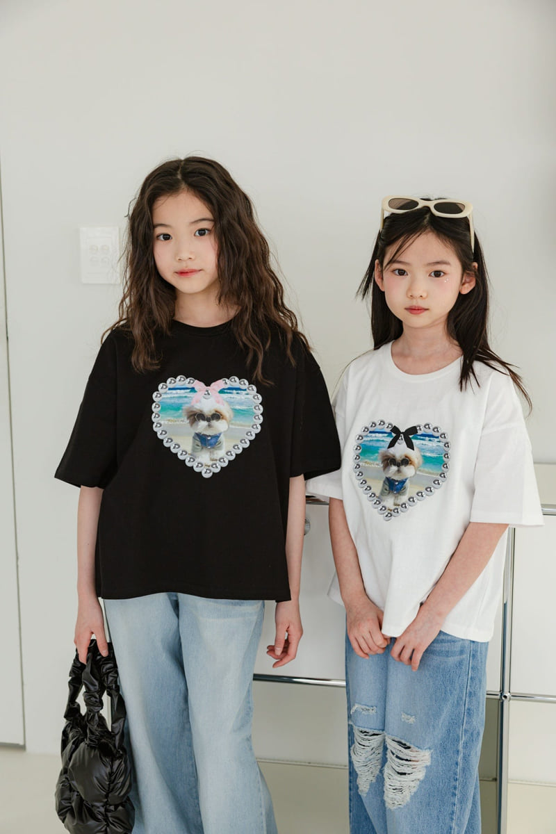 Sm2 - Korean Children Fashion - #stylishchildhood - Wide Denim Pants - 7