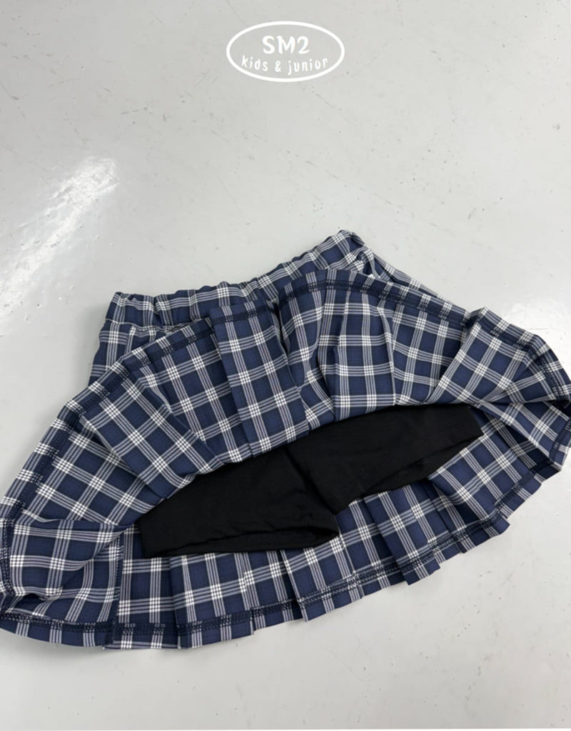 Sm2 - Korean Children Fashion - #toddlerclothing - Checked Skirt - 9