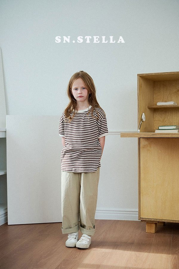 Sn.stella - Korean Children Fashion - #childofig - Mono Pants - 7