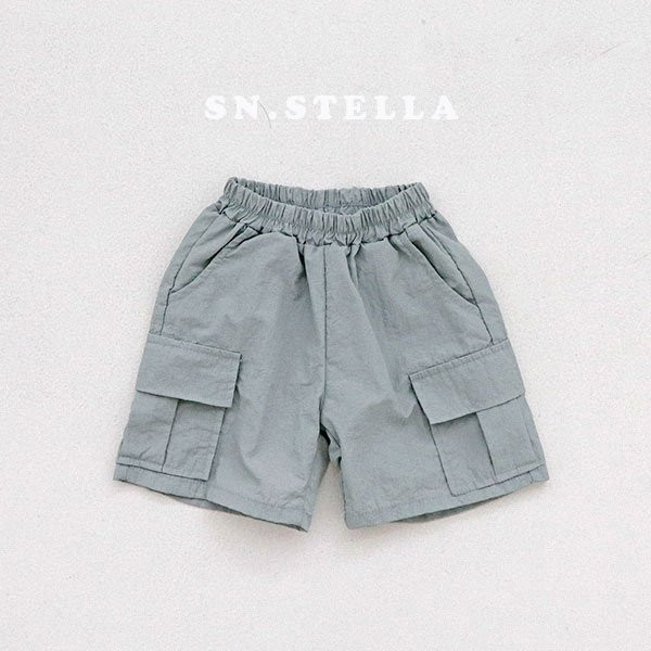 Sn.stella - Korean Children Fashion - #stylishchildhood - Light Cargo Pants - 4