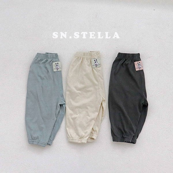 Sn.stella - Korean Children Fashion - #childofig - Summer Jogger Pants - 12