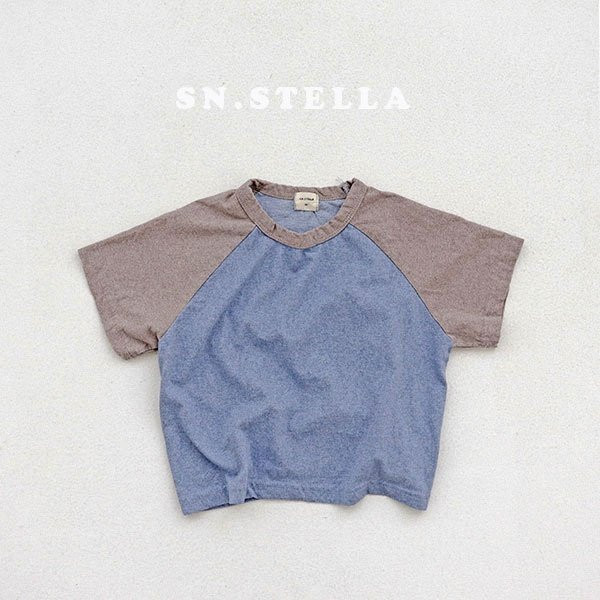 Sn.stella - Korean Children Fashion - #childofig - Pigment Raglan Tee - 11