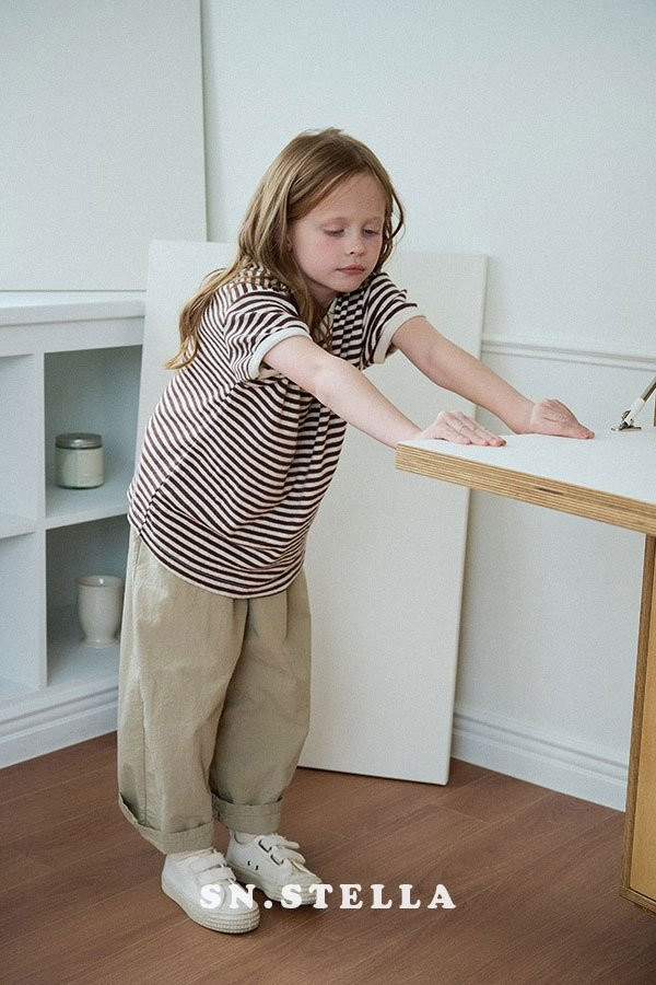 Sn.stella - Korean Children Fashion - #childrensboutique - Mono Pants - 8