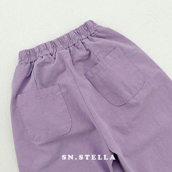 Sn.stella - Korean Children Fashion - #childrensboutique - Lilac Pants - 6