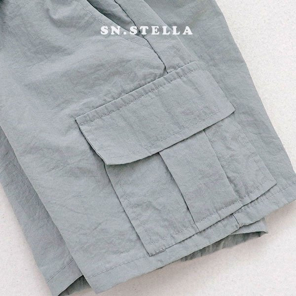 Sn.stella - Korean Children Fashion - #childrensboutique - Light Cargo Pants - 5