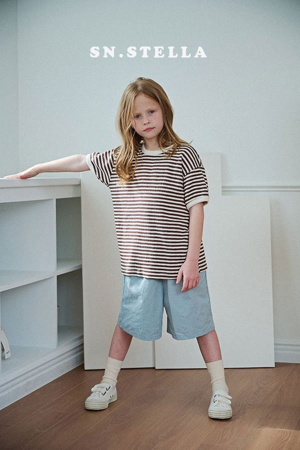 Sn.stella - Korean Children Fashion - #designkidswear - Eyelet Tee - 8