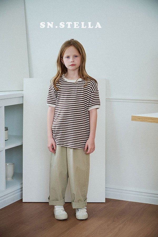 Sn.stella - Korean Children Fashion - #discoveringself - Eyelet Tee - 9