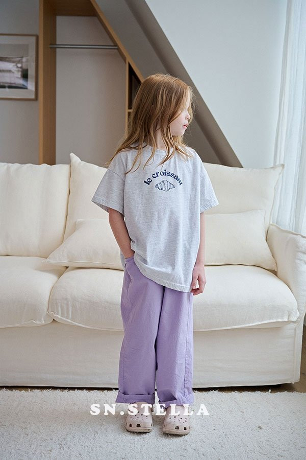 Sn.stella - Korean Children Fashion - #discoveringself - Lilac Pants - 8