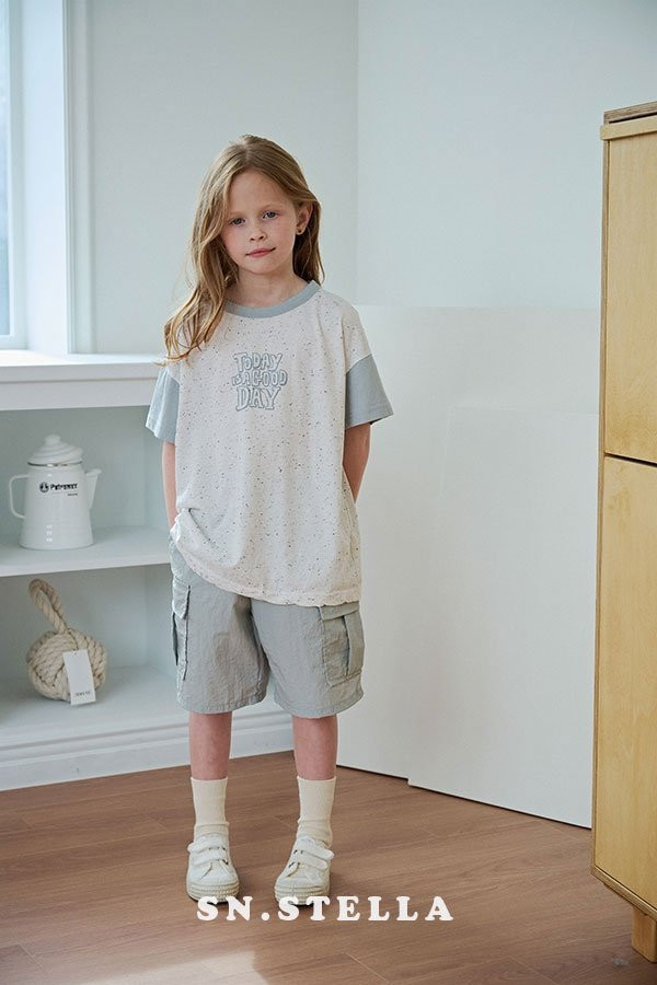 Sn.stella - Korean Children Fashion - #discoveringself - Light Cargo Pants - 7