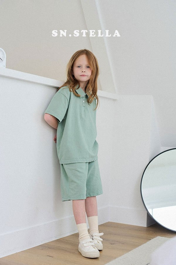 Sn.stella - Korean Children Fashion - #fashionkids - PK Tee - 8