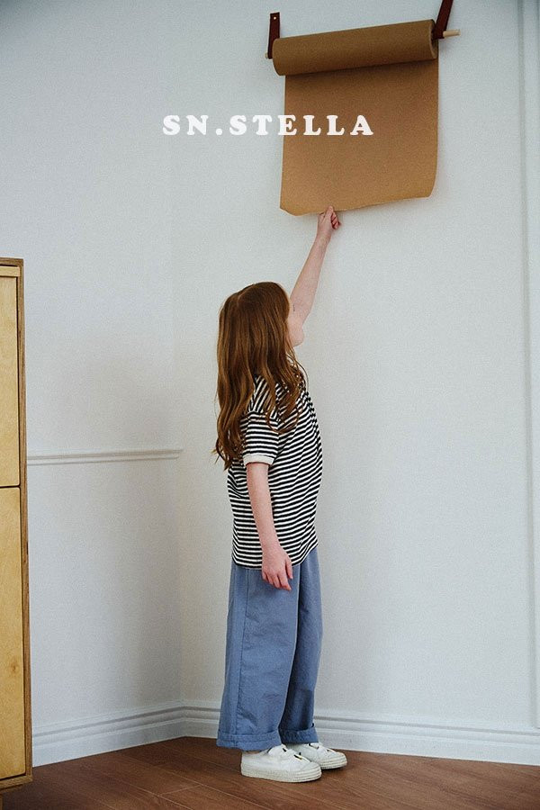 Sn.stella - Korean Children Fashion - #fashionkids - Mono Pants - 11