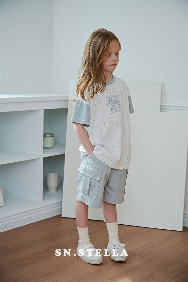 Sn.stella - Korean Children Fashion - #kidsshorts - Light Cargo Pants - 9
