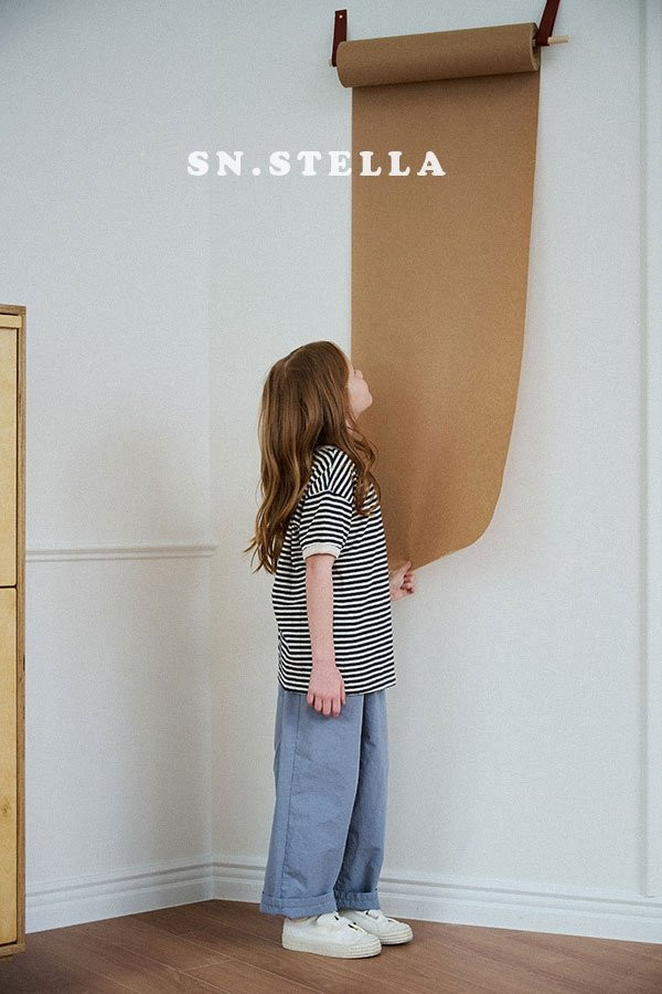 Sn.stella - Korean Children Fashion - #kidsstore - Eyelet Tee - 12