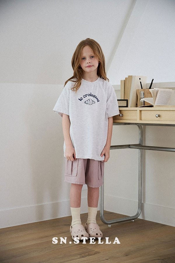 Sn.stella - Korean Children Fashion - #kidsstore - Light Cargo Pants - 10