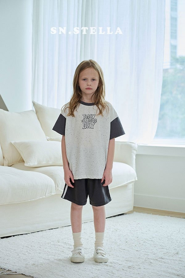 Sn.stella - Korean Children Fashion - #kidsstore - Good Day Tee - 9