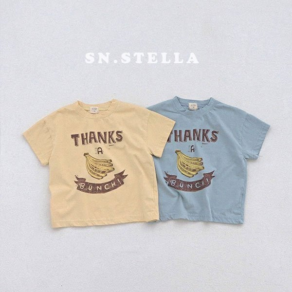 Sn.stella - Korean Children Fashion - #kidzfashiontrend - Banana Tee