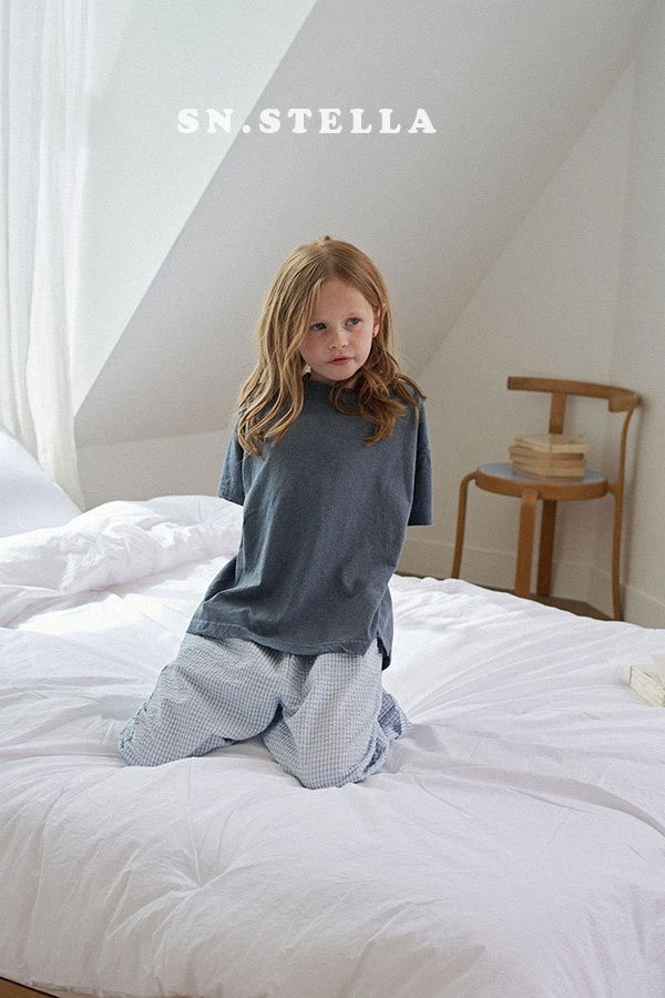 Sn.stella - Korean Children Fashion - #littlefashionista - Seersucker Pants - 11