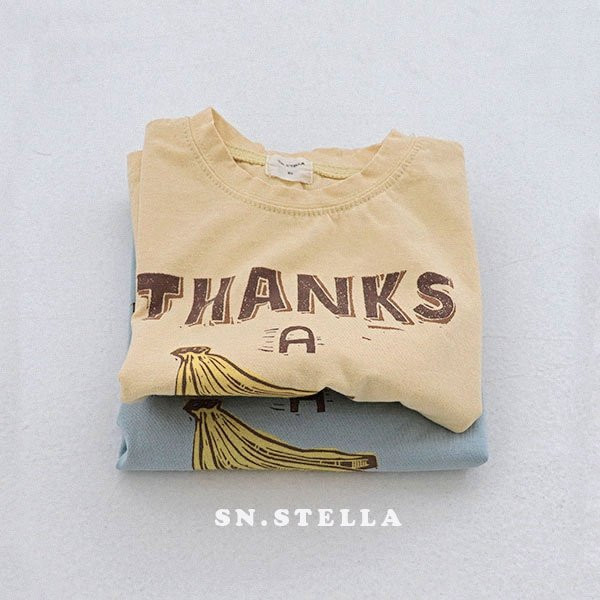 Sn.stella - Korean Children Fashion - #littlefashionista - Banana Tee - 3