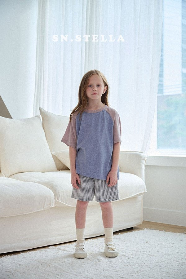 Sn.stella - Korean Children Fashion - #littlefashionista - Pigment Raglan Tee - 6
