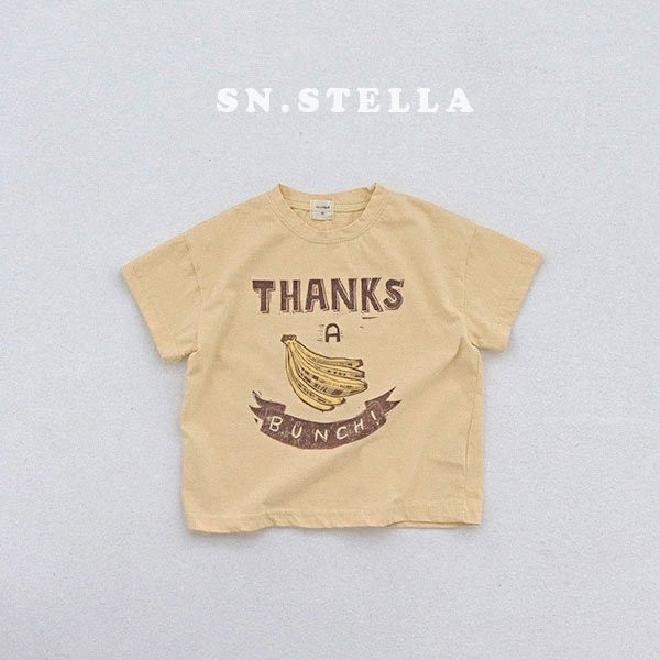 Sn.stella - Korean Children Fashion - #littlefashionista - Banana Tee - 4