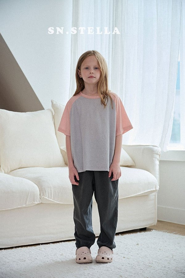 Sn.stella - Korean Children Fashion - #magicofchildhood - Pigment Raglan Tee - 7