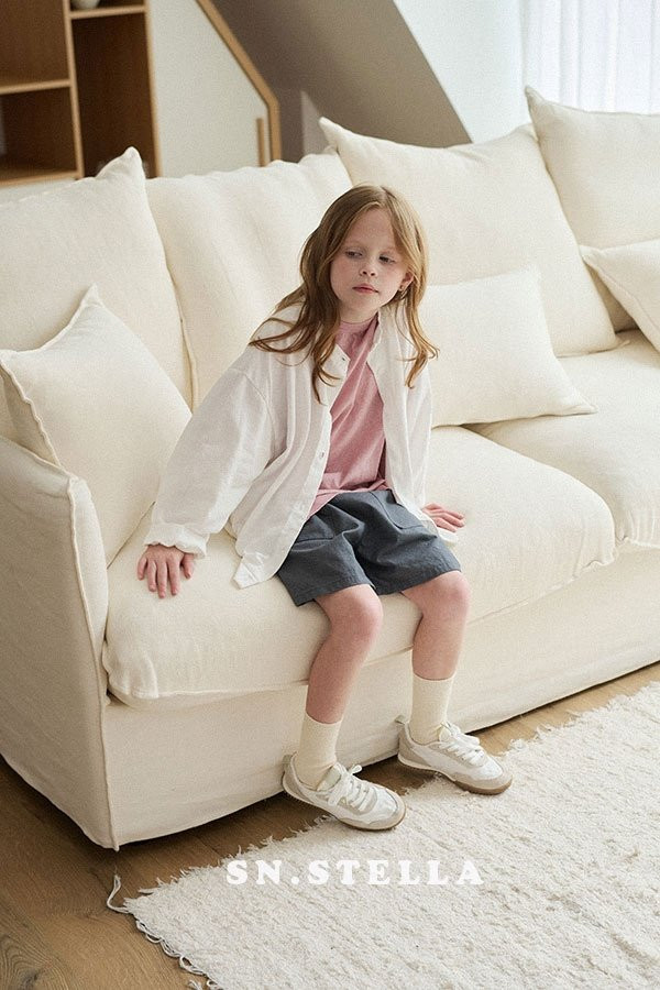 Sn.stella - Korean Children Fashion - #magicofchildhood - Crepe Cardigan - 5