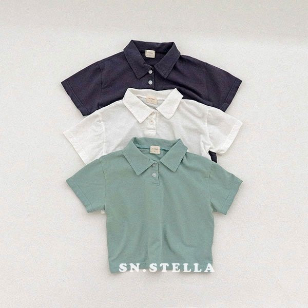 Sn.stella - Korean Children Fashion - #minifashionista - PK Tee