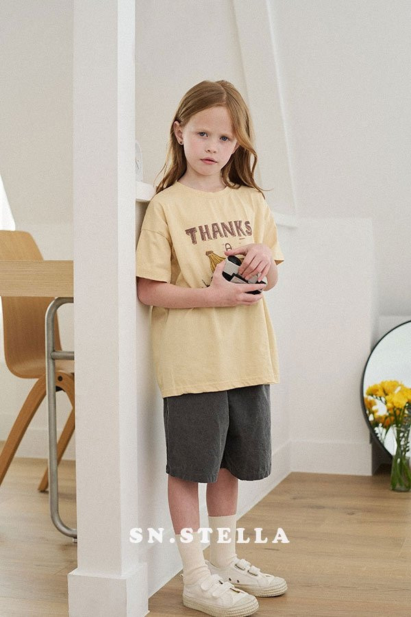 Sn.stella - Korean Children Fashion - #prettylittlegirls - Pigment Pants - 11