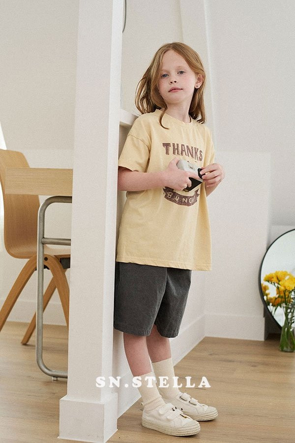 Sn.stella - Korean Children Fashion - #stylishchildhood - Banana Tee - 9