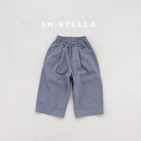 Sn.stella - Korean Children Fashion - #stylishchildhood - Mono Pants - 6