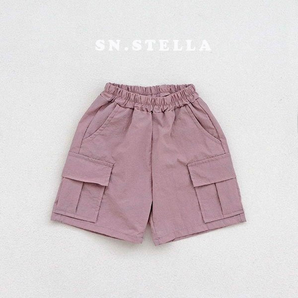 Sn.stella - Korean Children Fashion - #stylishchildhood - Light Cargo Pants - 3